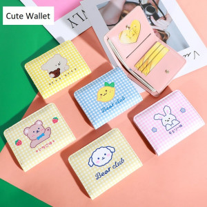 W215 Dompet Wanita Bear Club Cute Women Wallet
