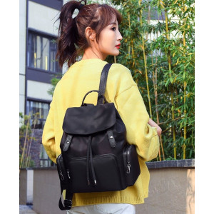 BP62 Tas Ransel Wanita Korea Travel Nylon Waterproof Women Backpack