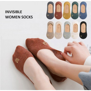 KK181 Kaos Kaki Korea Wanita Invisible Women Socks