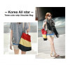 TS60 Korea All Star Three Color Strip Shoulder Bag / Tas Selempang