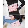 Charming Water Resistant Cosmetic Hand Folding pouch/ Tas Kosmetik