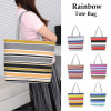 TC15 Rainbow Canvas Tote Bag / Tas Kanvas Pelangi