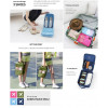 Korea Monopoly Travel Shoe pouch ver 2 /Shoe Bag organizer /Tas Sepatu